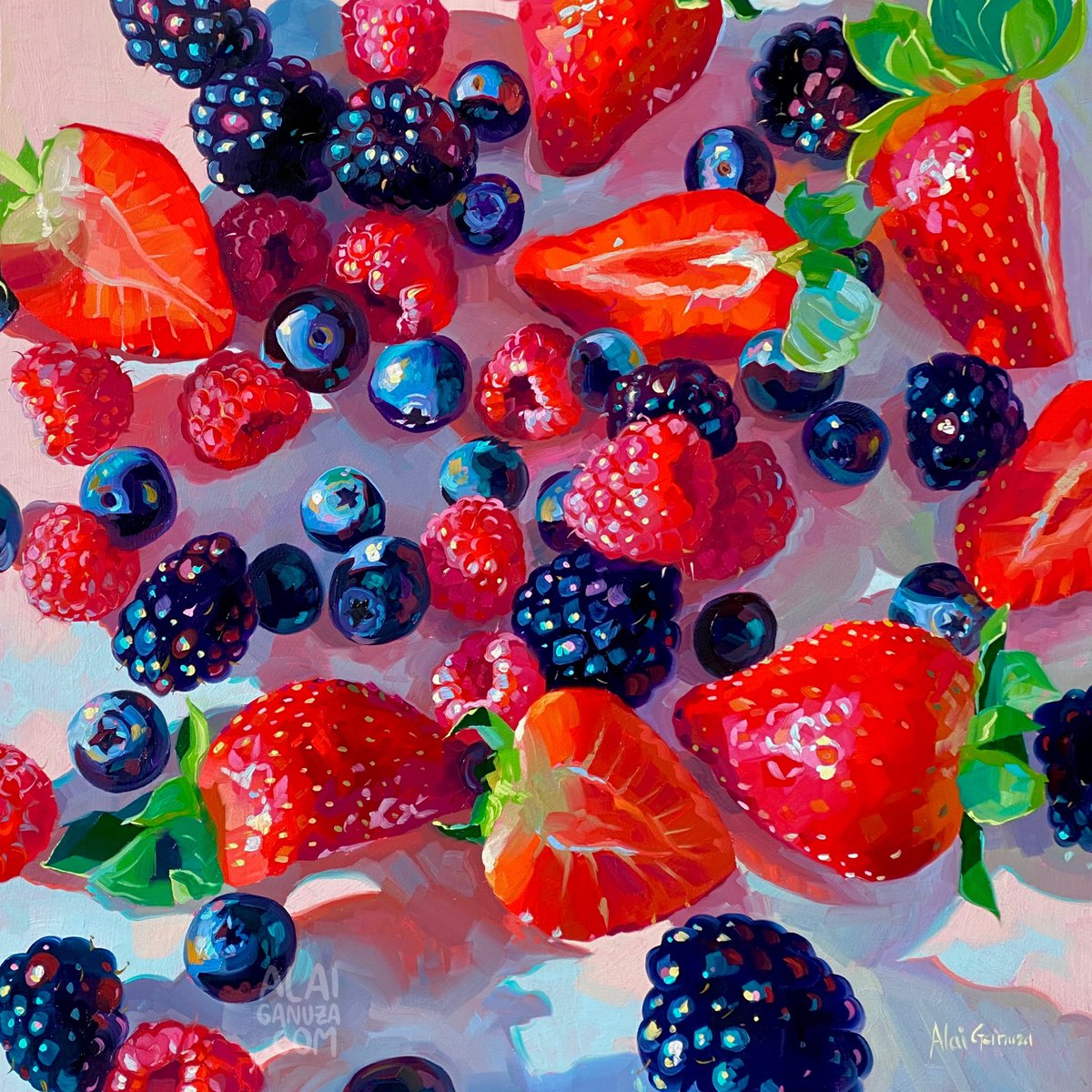 Berry blast 💥 surprise commission that I made for a special collector AlaiGanuza.com