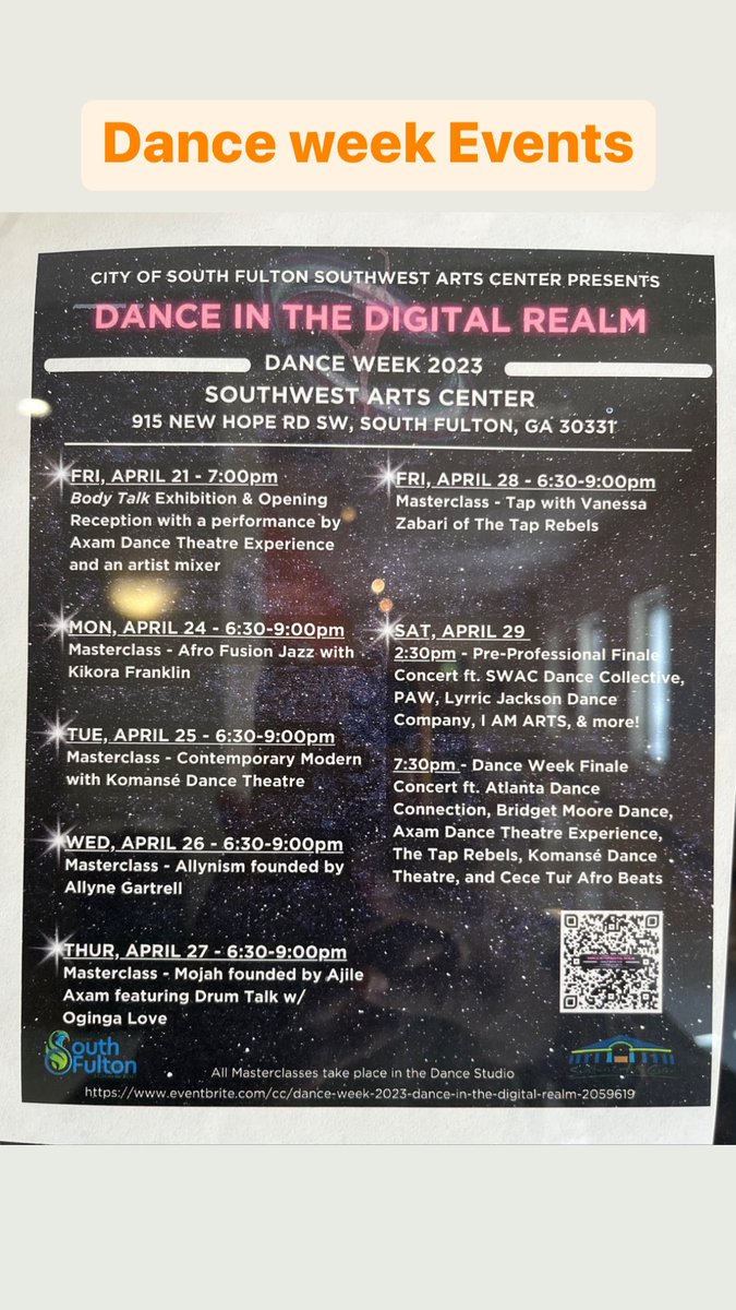 Shocphoto's tweet photo. #Atl Dance Week Event https://t.co/iBjZyL0mtZ