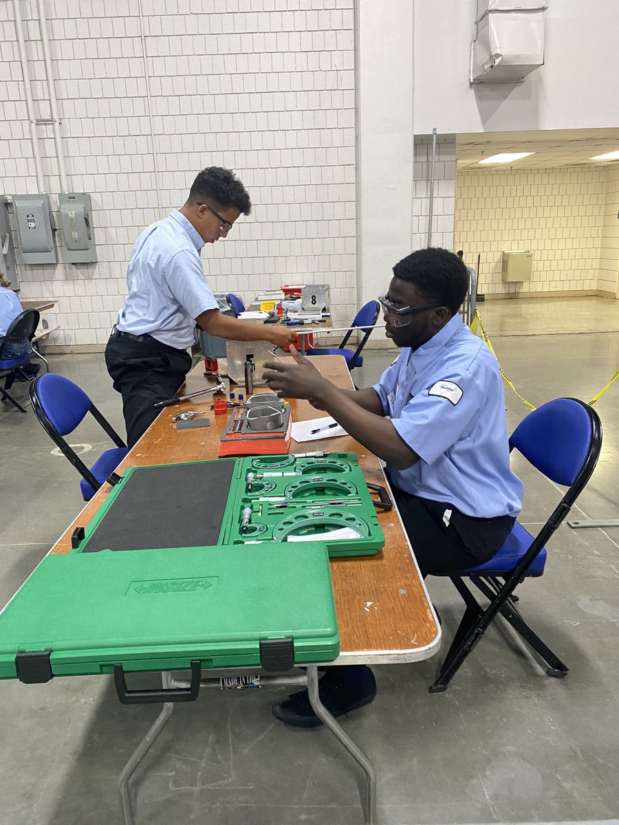 SkillsUSAnc's tweet photo. Lots of excitement and action in Greensboro for the SkillsUSA NC State Leadership and Skills Conference! https://t.co/iw2Os1Eiq9