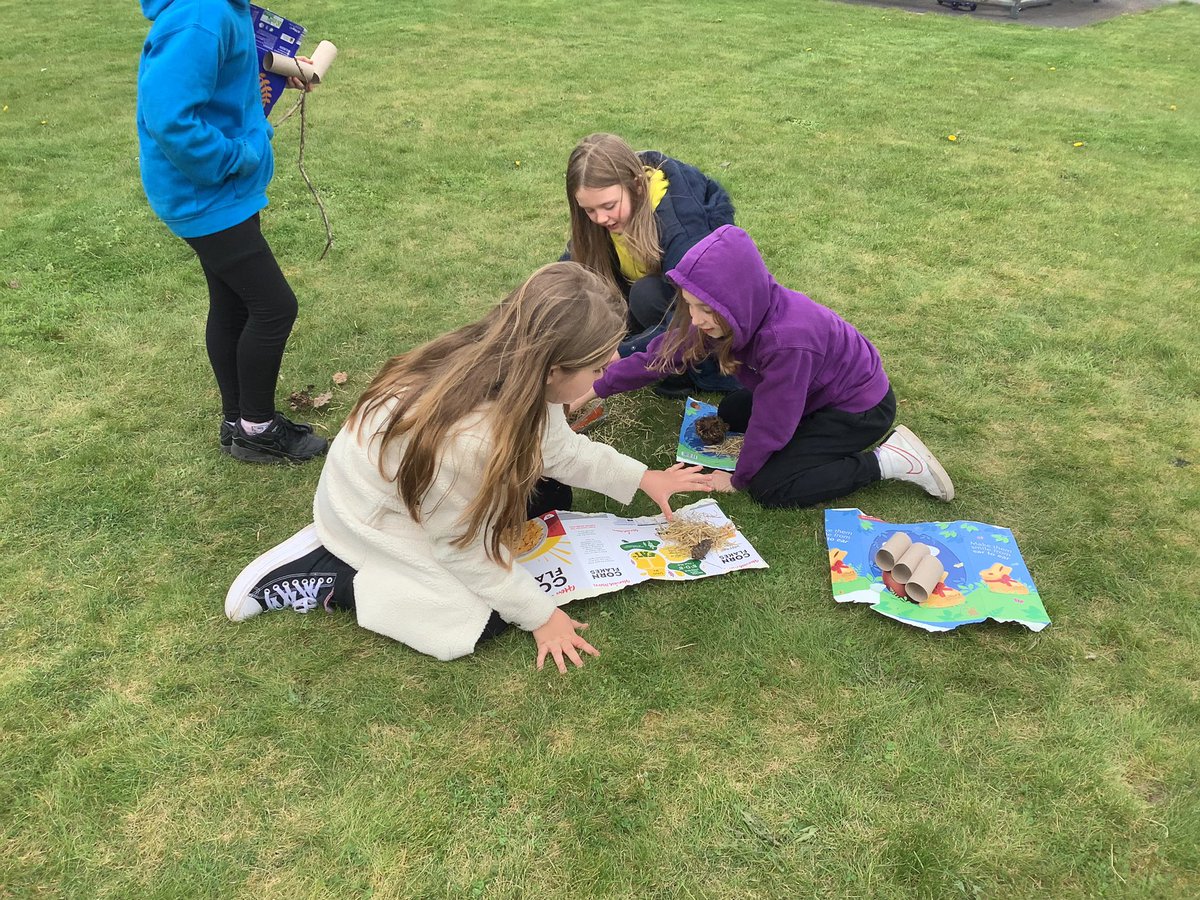 westheathprim's tweet photo. #WHPSClass8 and #WHPSClass7 made their very own bug hotel today to encourage marvelous minibeasts into our enviornment. #WHPSScience #BSW23 https://t.co/oSbswTYlBg