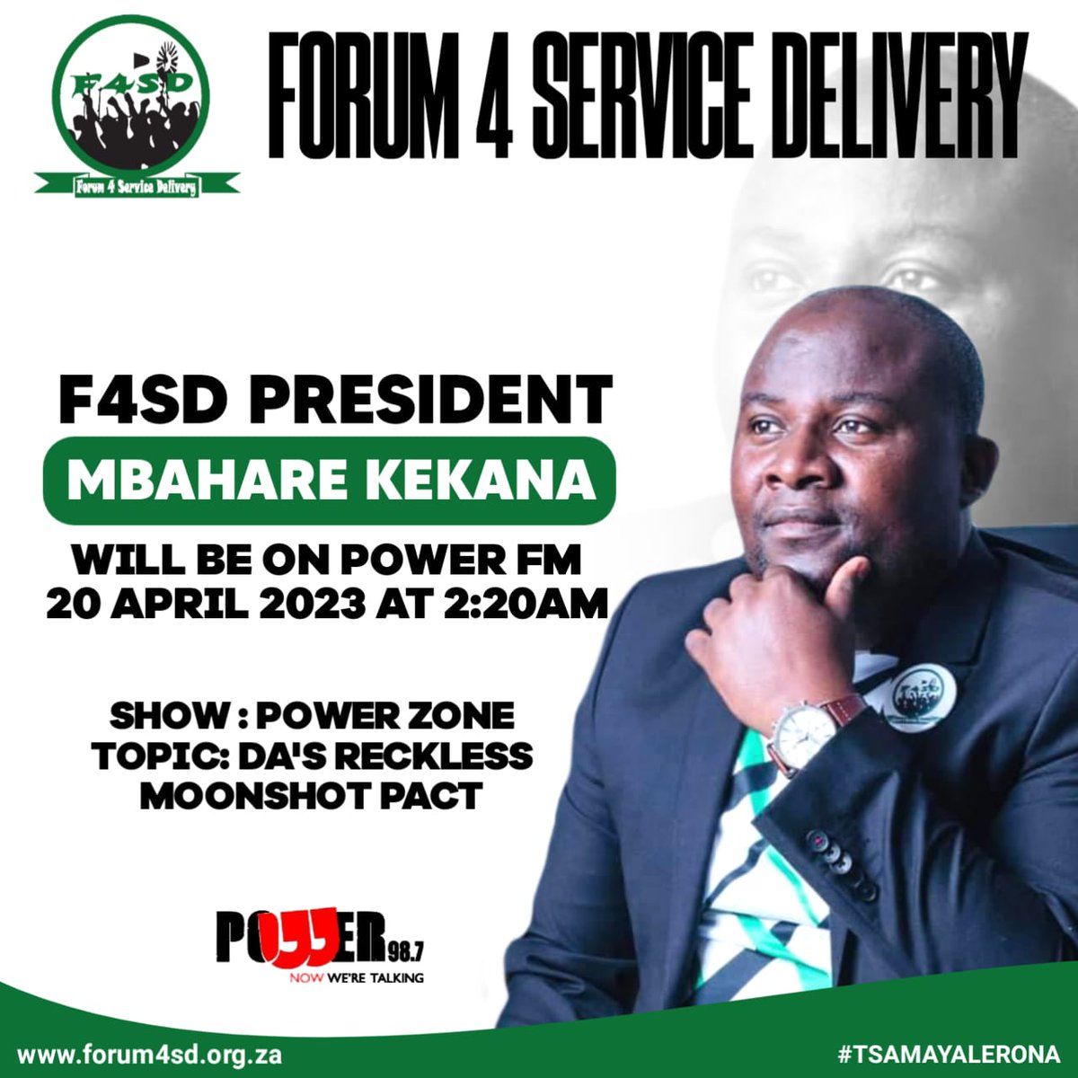 Catch <a href="/MbahareKekana/">Mbahare Kekana</a> on POWER Zone this Thursday.