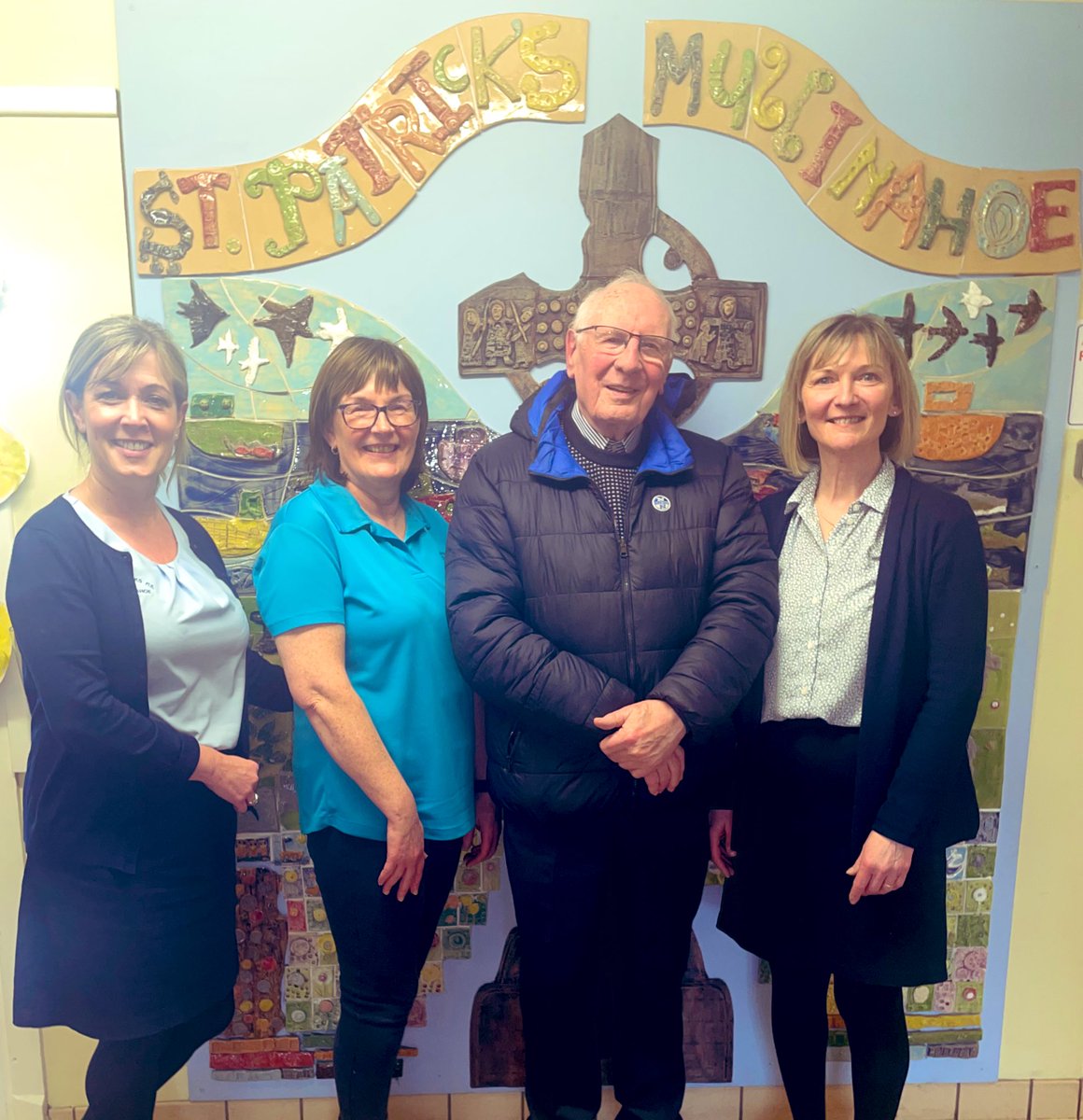 StPatricks15's tweet photo. Governors, staff, pupils &amp; parents of St Patrick’s Mullinahoe deeply regret the death of our esteemed and well loved former Principal, Mr Bertie Foley. We extend our heartfelt sympathy to the entire Foley family. 
Ar Dheis Dé go raibh a anam uasail. https://t.co/YZbXxM62oh