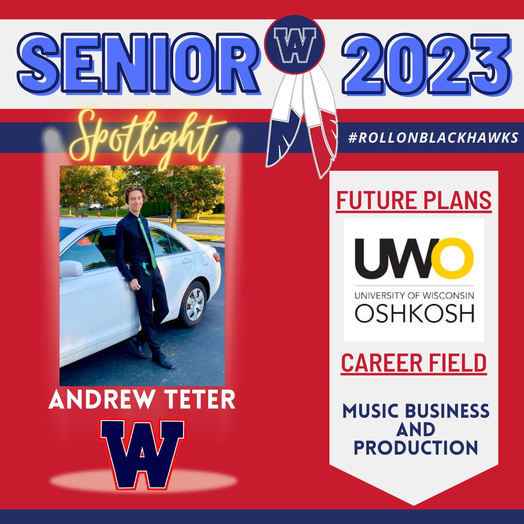 WAactivities's tweet photo. 🔴🔵SENIOR SPOTLIGHT 💥Congratulations to the members of the Class of 2023! https://t.co/P78tOTKtDU