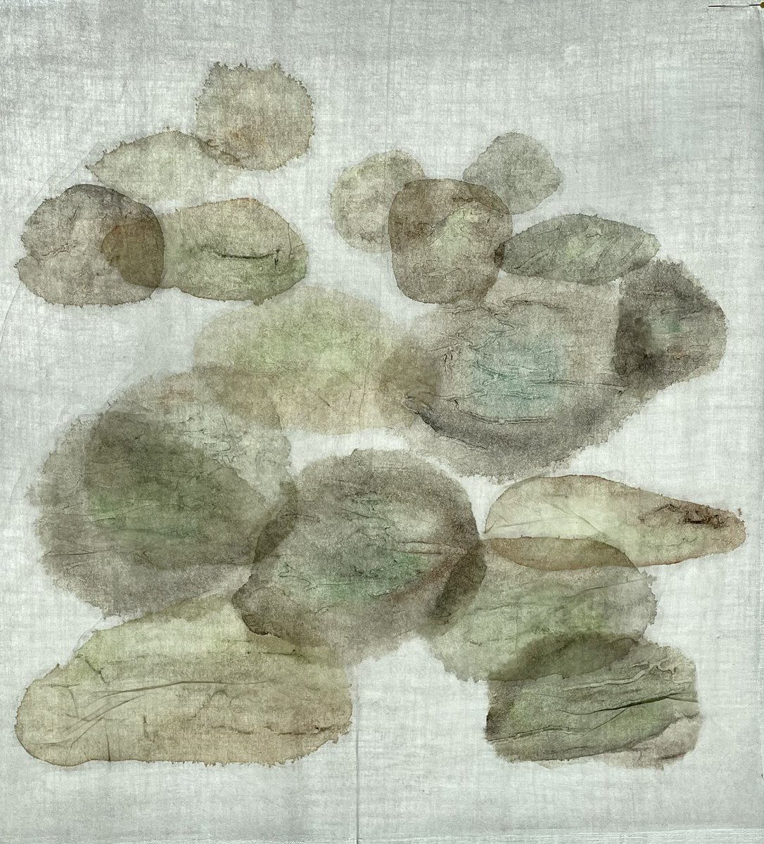 robinpoppe's tweet photo. On a white background and two versions lit from behind. #stones #greenperspective #natureinart #water https://t.co/JYASDfoGGA