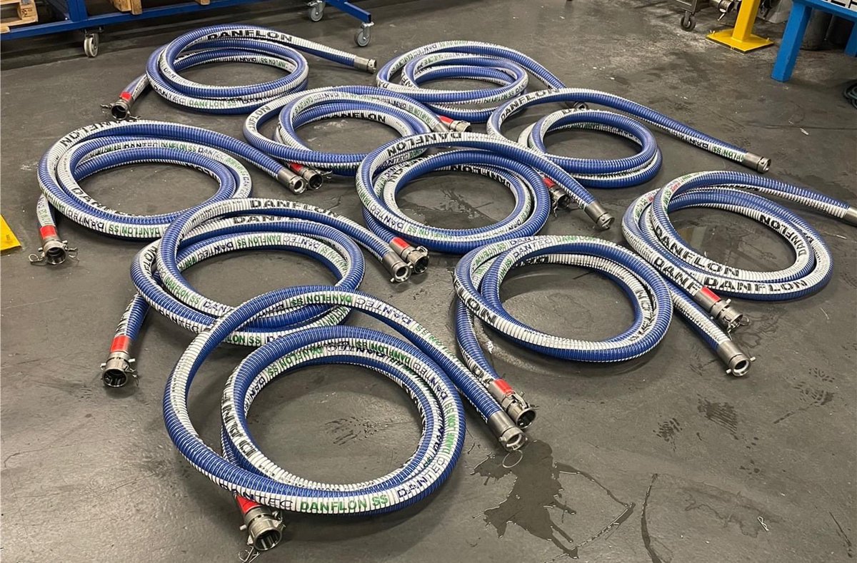 MicroLtd's tweet photo. Danflon SS our premium choice composite hose, excellent chemical resistance, best suited to weathering and external conditions....
#microhydraulicsltd #danflon #CompositeHose #industrialhoses https://t.co/pa14oOgMNT