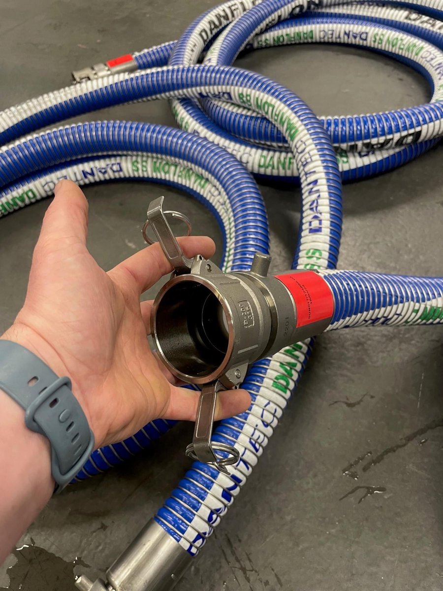 MicroLtd's tweet photo. Danflon SS our premium choice composite hose, excellent chemical resistance, best suited to weathering and external conditions....
#microhydraulicsltd #danflon #CompositeHose #industrialhoses https://t.co/pa14oOgMNT