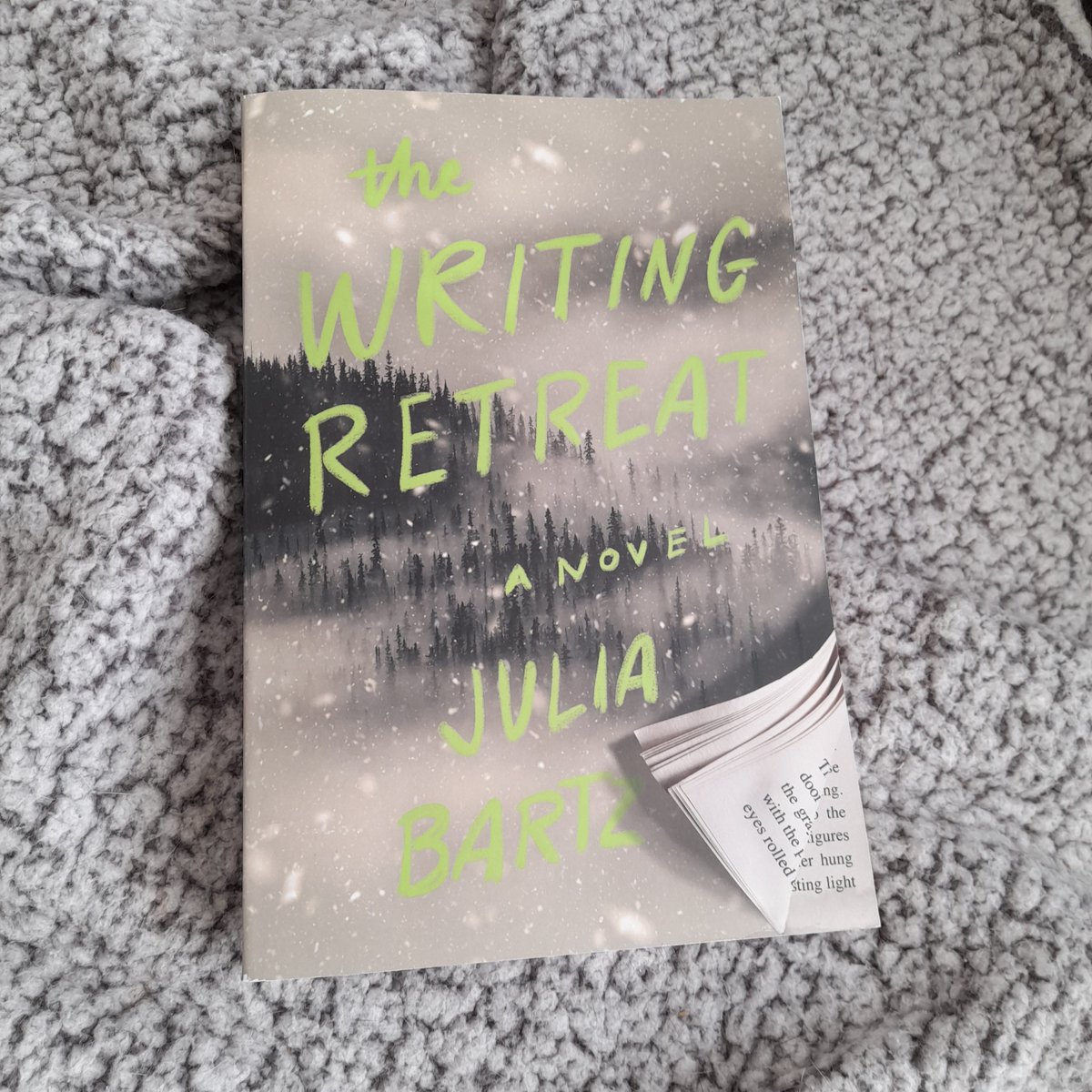 Jcakelover's tweet photo. Currently reading: The Writing Retreat by Julia Bartz.
@DeniseDeKlein1 #nevermoreathon @MagicalReadthn #magicalreadathon @DeadBookClub #literallydeadbookclub #readathon #bookclub https://t.co/6gtcaWiflV
