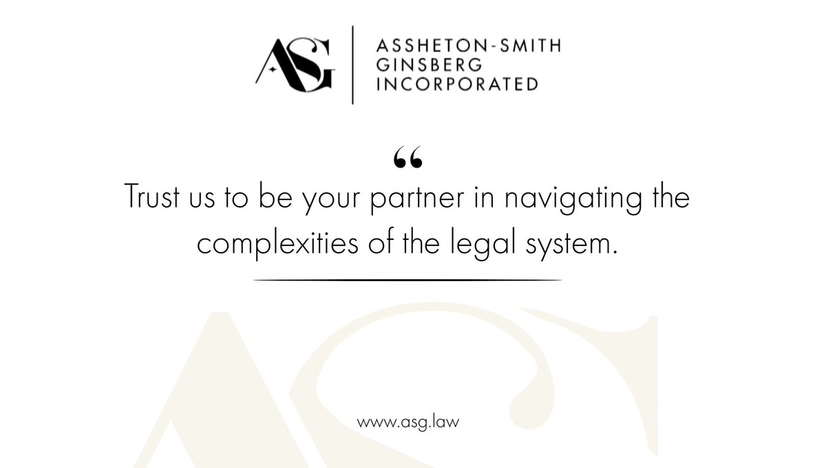 Our boutique law firm specializes in litigation and dispute resolution, with a track record of successful outcomes for our clients.
#AsshetonSmithGinsbergInc #LawPractice #LawFirmSouthAfrica #LawFirmCapeTown #MaritimeLitigation #Litigation #Lawyer #TaigeisDigital #LitigationLaw