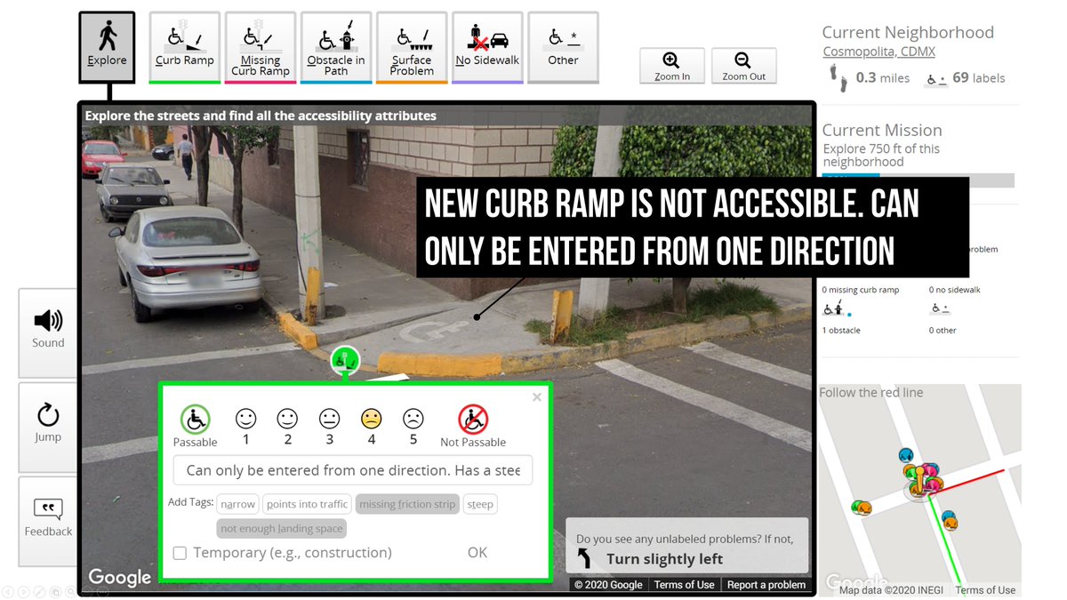 U.S. National Science Foundation (@nsf) on Twitter photo Volunteering with <a href="/projsidewalk/">Project Sidewalk</a> is simple. Your mission is to virtually navigate city streets looking for accessibility issues like obstacles, broken pavement and missing curb ramps. #takeoverNSF #CitSciMonth bit.ly/40u6g5y Volunteering with <a href="/projsidewalk/">Project Sidewalk</a> is simple. Your mission is to virtually navigate city streets looking for accessibility issues like obstacles, broken pavement and missing curb ramps. #takeoverNSF #CitSciMonth bit.ly/40u6g5y