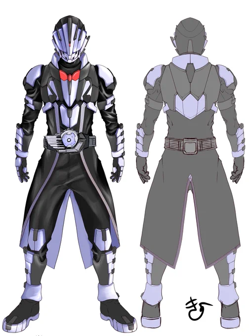 ピアノモチーフオリジナル仮面ライダー進捗。短足化完了。初期からずいぶん様変わりしてまいりました。左右の手で白黒分かれてるのは仕様です。神の左手悪魔の右手です。 