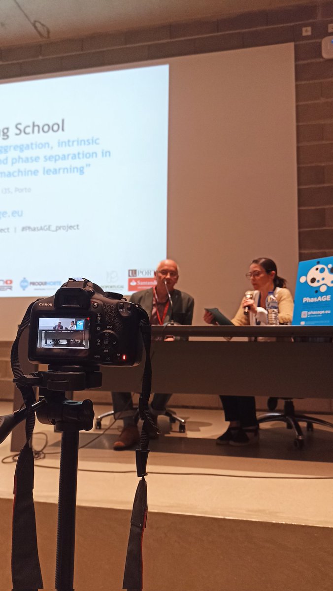 🎬 making of our next #AskTheExpert interview with <a href="/PeTompa/">Peter Tompa</a>. 
Full interview coming soon at phasage.eu! 

<a href="/ProtCrys/">Sandra Ribeiro Lab</a> <a href="/i3S_UPorto/">i3S-Instituto de Investigação e Inovação em Saúde</a> <a href="/VIBLifeSciences/">VIB</a>