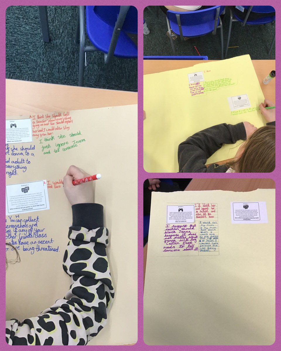 welholmeacademy's tweet photo. In ICT we have been working in groups to discuss how to capture bullying content as evidence, to share with others that can help. #WelholmeComputing #WelholmeY6 #Onlinesafety https://t.co/0RG7uqzuNg