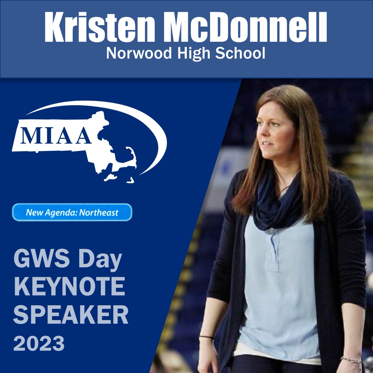 MIAA033's tweet photo. Next Friday, April 28th the MIAA celebrates Girls and Women in Sports Day at a day-long event at Faneuil Hall.  A great day for our state and our student-athletes, coaches, and officials.  Always a sold out event. https://t.co/6zyx7dRl6m