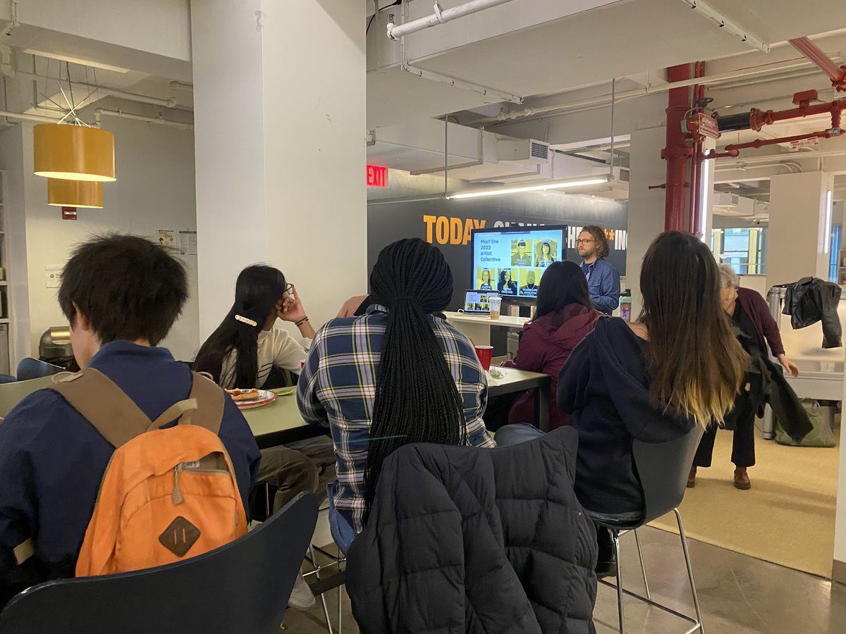 YVoteNY's tweet photo. Our YVote Change Makers recently discussed their ideas for media campaigns to encourage the youth to cast their ballots in the upcoming #ParticipatoryBudgeting initiative with the @NYCCEC

#Youth #Civicenagement #NYCYouth https://t.co/sIos2e8JV8