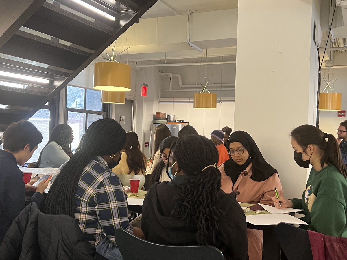 YVoteNY's tweet photo. Our YVote Change Makers recently discussed their ideas for media campaigns to encourage the youth to cast their ballots in the upcoming #ParticipatoryBudgeting initiative with the @NYCCEC

#Youth #Civicenagement #NYCYouth https://t.co/sIos2e8JV8
