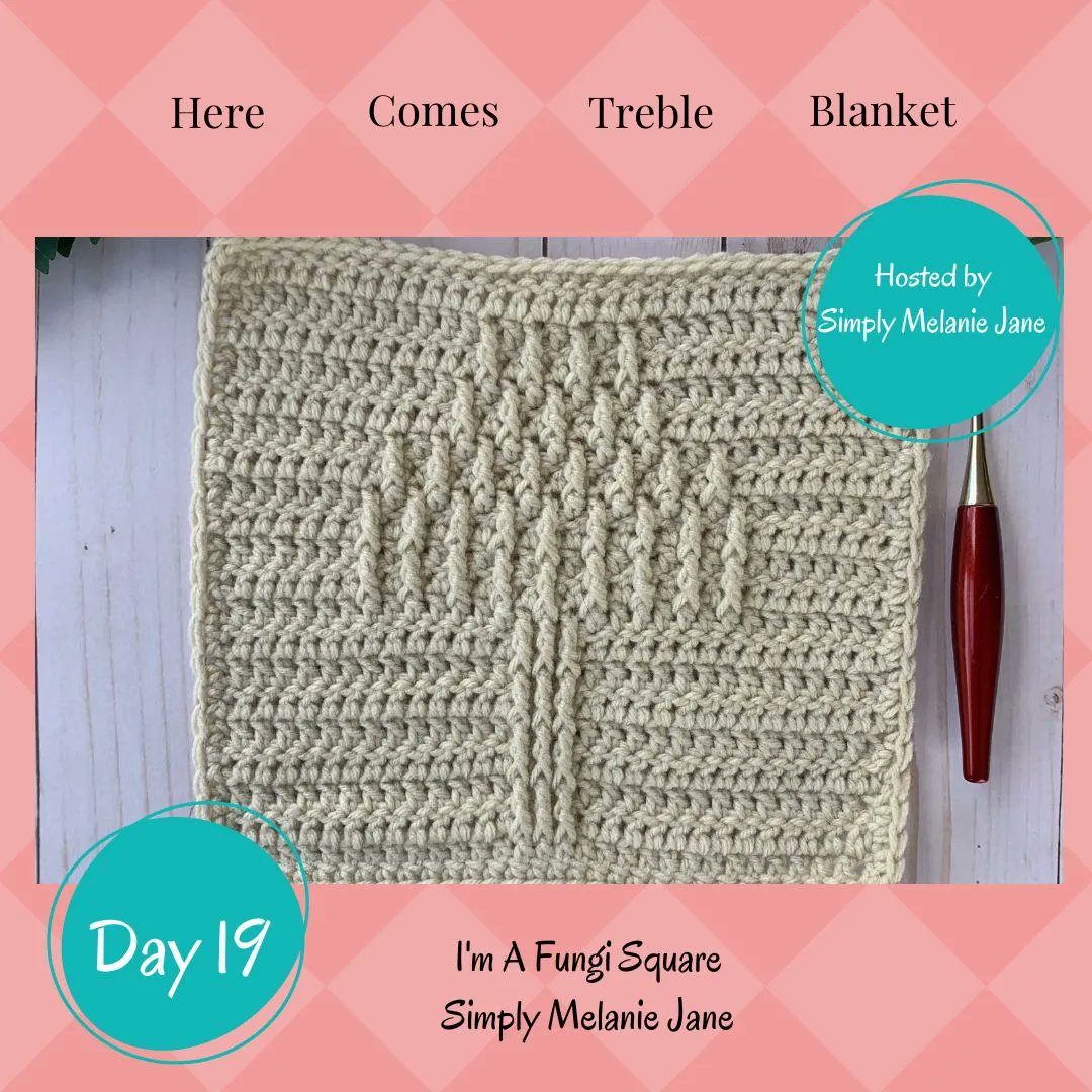 ElimeeDesigns's tweet image. Get ready to add a whimsical touch to your crochet blanket with Day 19&apos;s &apos;I&apos;m a Fungi&apos; square! 🍄 And remember, the bundle price will go up at the end of the blog hop, so grab it now while it&apos;s still at its discounted price! 

#linkinbio

#crochetmushroom #crochetblanket