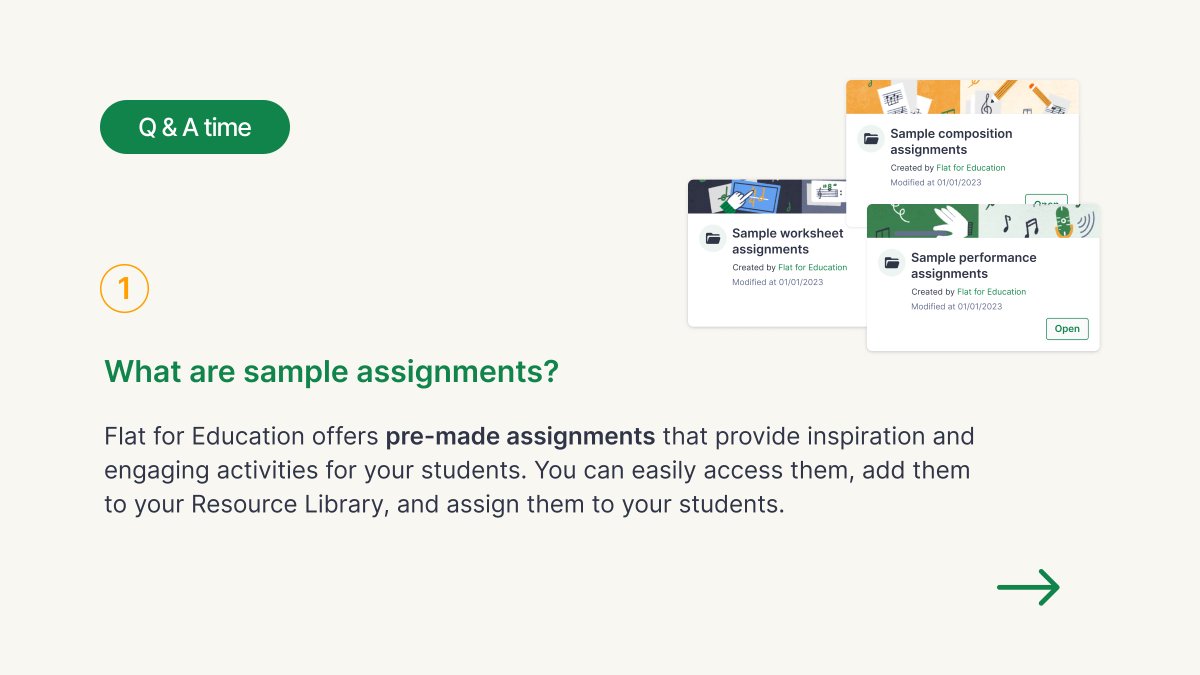 flat_io's tweet image. 📚 Do you have questions about our new feature, the Resource Library? We've got you covered!
#edtech #resourcelibrary