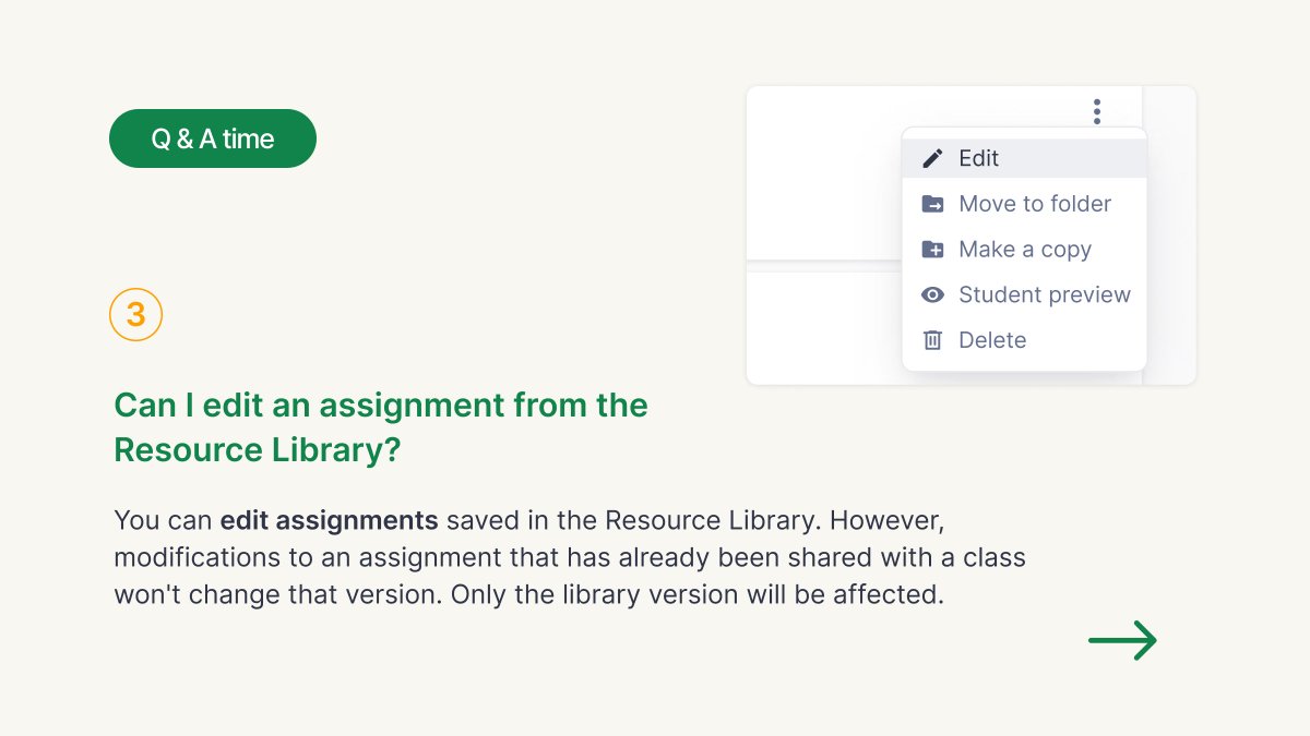 flat_io's tweet image. 📚 Do you have questions about our new feature, the Resource Library? We've got you covered!
#edtech #resourcelibrary