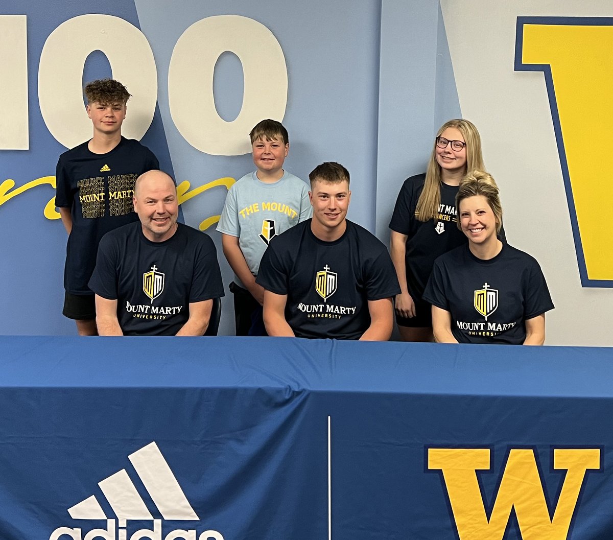 Congratulations WHS senior <a href="/omhancock04/">Owen Hancock</a> on signing your letter of intent to play baseball at <a href="/mountmarty/">Mount Marty University</a> this fall! #GoWahooBlue #ExcellenceEverywhere