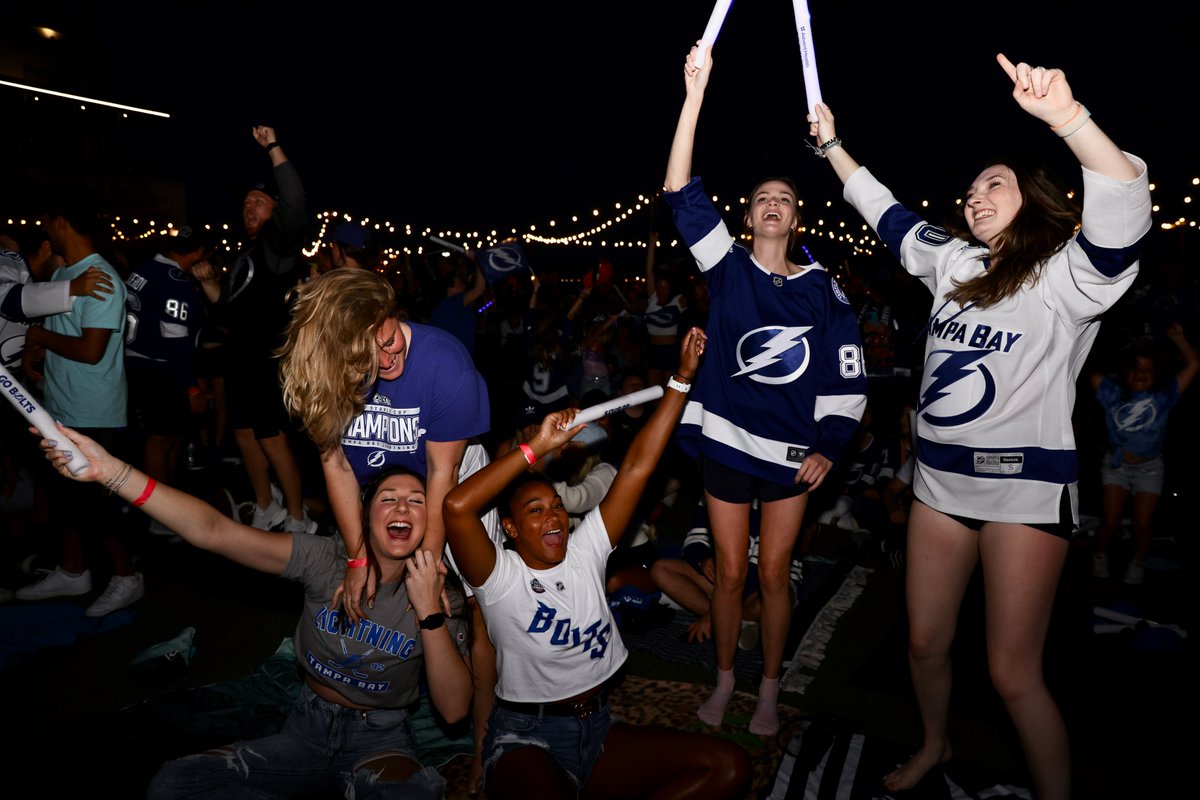 TBLightning's tweet photo. Hockey town? Hockey town. 😤 https://t.co/MpyYqFzNBe