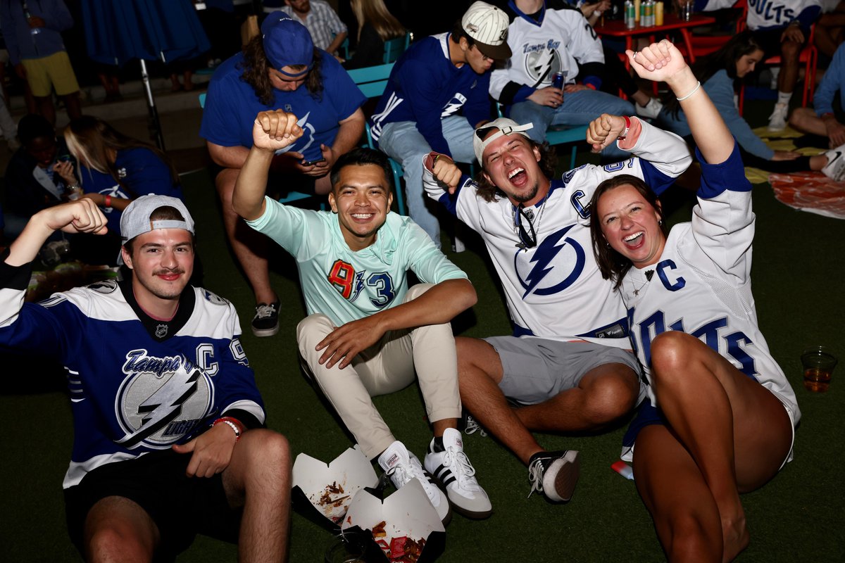 TBLightning's tweet photo. Hockey town? Hockey town. 😤 https://t.co/MpyYqFzNBe