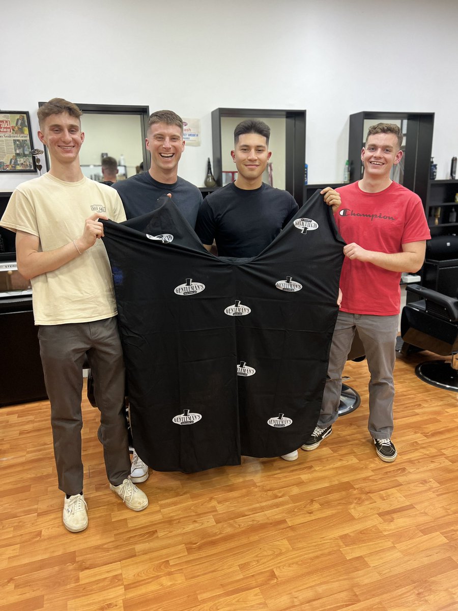 At The Gentleman’s corner barbershop we always make sure that we put a smile on your face at the end …