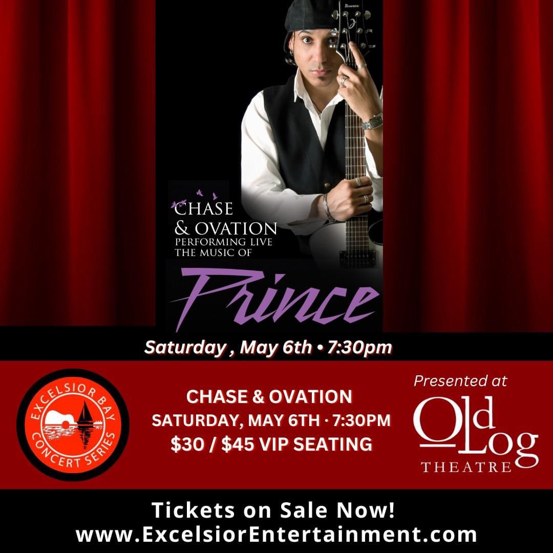 HelloBooking's tweet image. Chase and Ovation will be playing live at Old Log Theatre for the Excelsior Bay Concert Series on May 6th! 

Get your tickets at ExcelsiorEntertainment.com