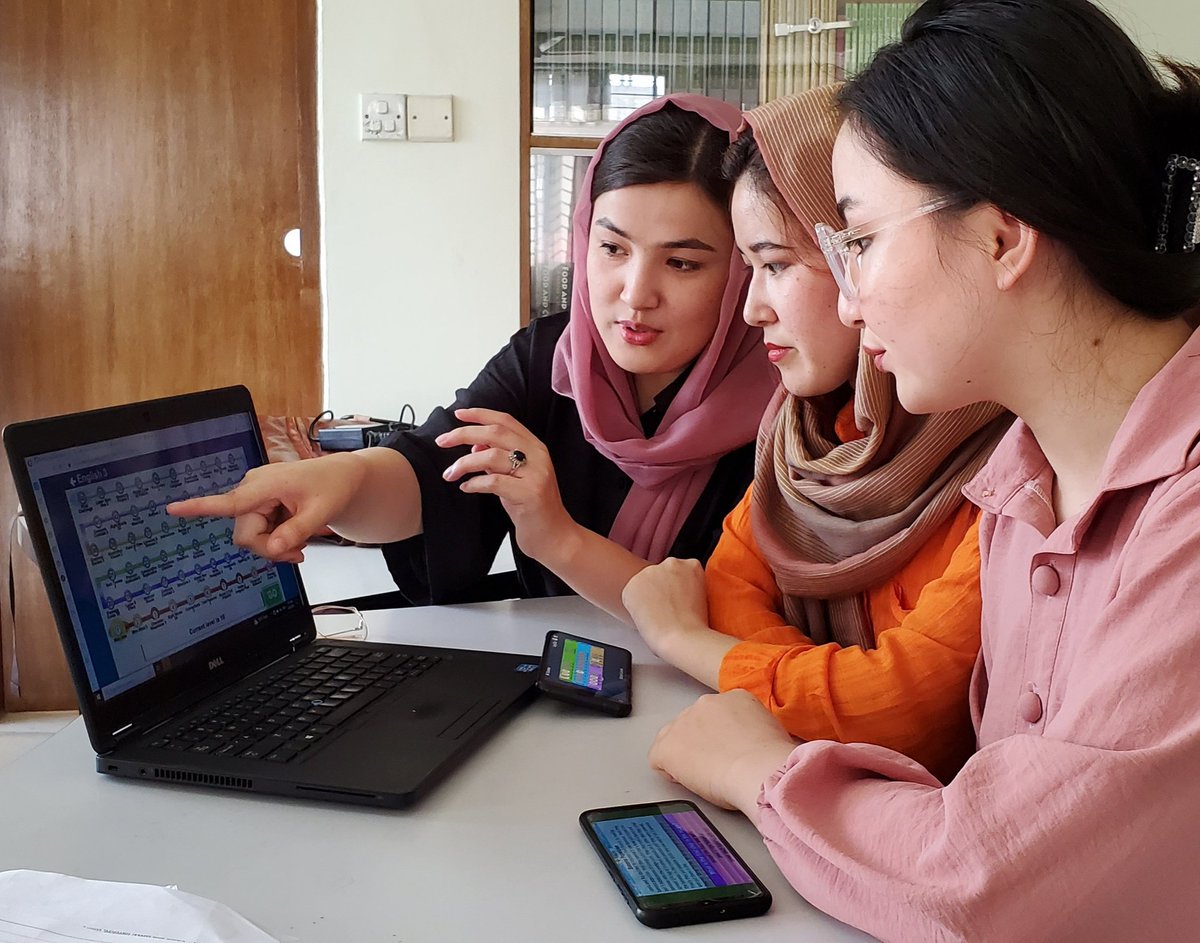 WingRescue's tweet image. Today we are so excited to see our online-learning program become lifeline to the 42 Afghanistan girls who have a lot of
obstacles.  they&apos;re doing their best to learn together even they&apos;re a part. Thanks to the #UpgradeLearning for bringing this opportunity to work with us.