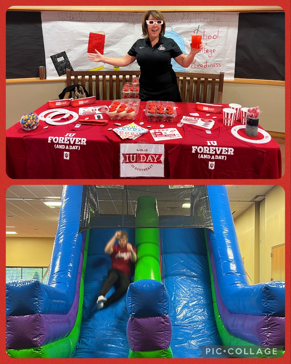 The fun and festivities on campus have begun! Students are enjoying the inflatables and we’re serving up cupcakes and red drinks at University Grounds! #iuday #advanceius #iuaa #southbeastmode
