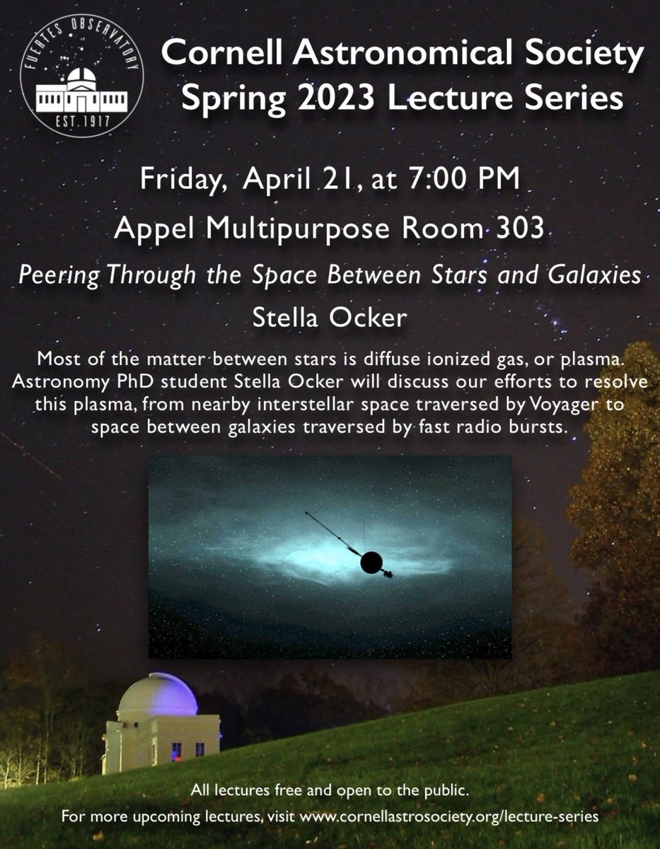 Cornell Astronomical Society @ Fuertes Observatory tweet media