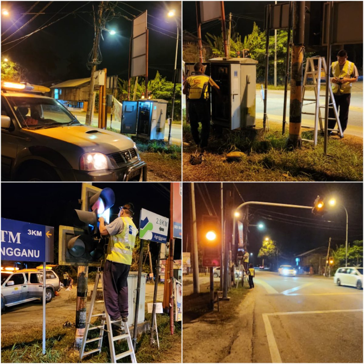 JKR CKE TRG (@jkr_cketrg) on Twitter photo Kerja² penguraian trafik kepada Amber di persimpangan T100 secara Tenaga Jabatan CKE Terengganu sempena Perayaan Aidilfitri.
19 APRIL 2023
#CKEBerprestasiTinggi <a href="/HasliJKR/">Hasli Ibrahim (Ir. Dr.)</a> <a href="/rozniazwar/">Ir. ROZNI</a> <a href="/hanizanshaffii/">hanizan</a> <a href="/husinmjkre/">Husin Mustafa</a> <a href="/noorashikinmt/">noorashikin tamimi</a> <a href="/JKRTerengganu/">JKR Terengganu</a> Kerja² penguraian trafik kepada Amber di persimpangan T100 secara Tenaga Jabatan CKE Terengganu sempena Perayaan Aidilfitri.
19 APRIL 2023
#CKEBerprestasiTinggi <a href="/HasliJKR/">Hasli Ibrahim (Ir. Dr.)</a> <a href="/rozniazwar/">Ir. ROZNI</a> <a href="/hanizanshaffii/">hanizan</a> <a href="/husinmjkre/">Husin Mustafa</a> <a href="/noorashikinmt/">noorashikin tamimi</a> <a href="/JKRTerengganu/">JKR Terengganu</a>