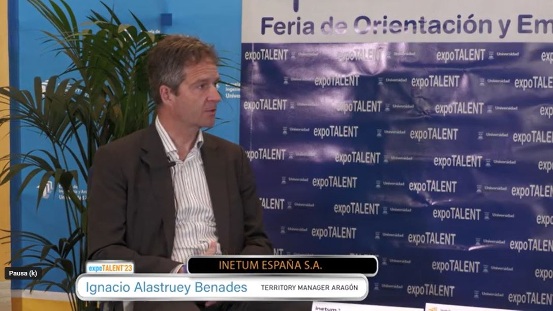 inetum_es's tweet photo. 🚀 Éxito de #expoTALENT, la XIX Feria de Orientación y Empleo de la @UniversaUnizar.
Desde @inetum_es hemos colaborado con una charla, entrevistas y un stand para ayudar y resolver dudas a los estudiantes.
#talento #universidad
#Inetum #LiveYourPositivedigitalflow https://t.co/9rkduYNUdz