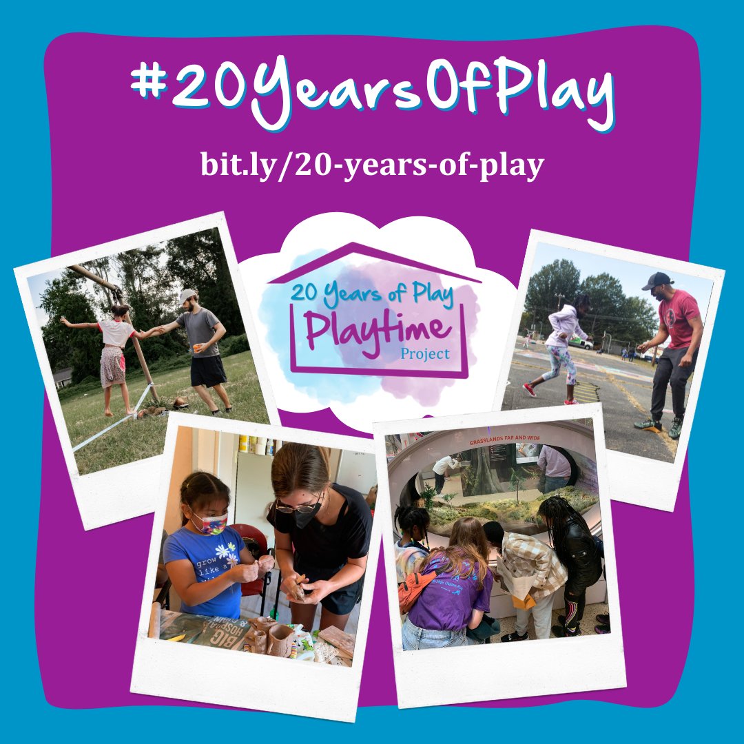 ProjectPlaytime's tweet photo. Today is the 1st day of our 20th Anniversary Spring Campaign! From now-May 17, Playtime Ambassadors will fundraise &amp; share content to celebrate #20YearsOfPlay. If you feel moved to support the children we serve, please donate $20+ at this link. Thank you! https://t.co/U2dzXZwNAu https://t.co/vBsqaErMPm