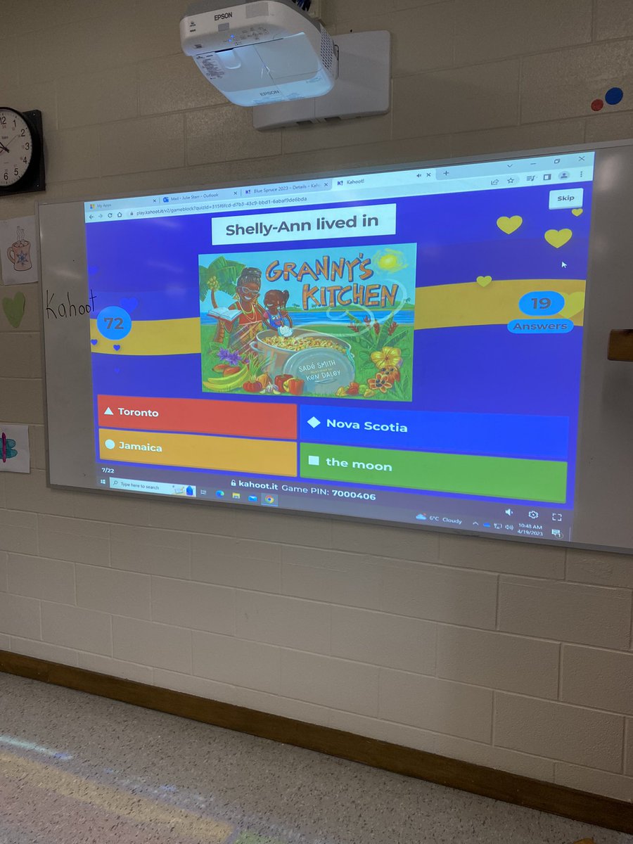 StMichaelLLC's tweet photo. Shoutout to @SmthLibrary for sharing resources for a fun @ForestofReading #BlueSpruce kahoot! @StMichaelAngels @NanForler https://t.co/Ya6WhTjWF2
