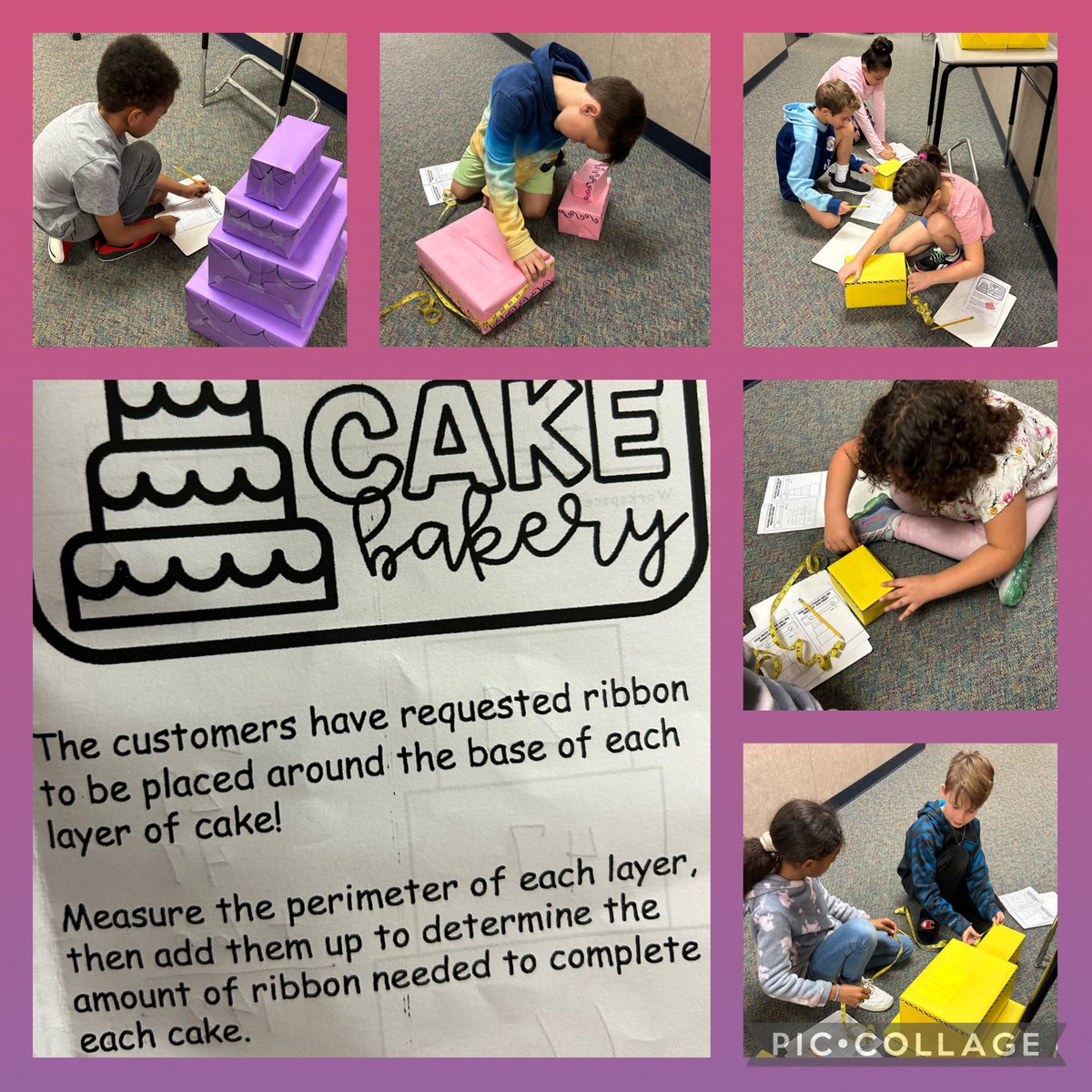 Measuring perimeter is a piece of cake! #minshewColts #myMISD