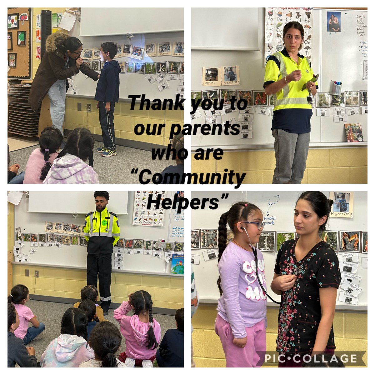 Hewson_Dickson's tweet photo. Thank you to our parents who came in to share how they help people! This was a great way to end learning about “Community Helpers!” @hewsonps https://t.co/Hl1UJWUr98