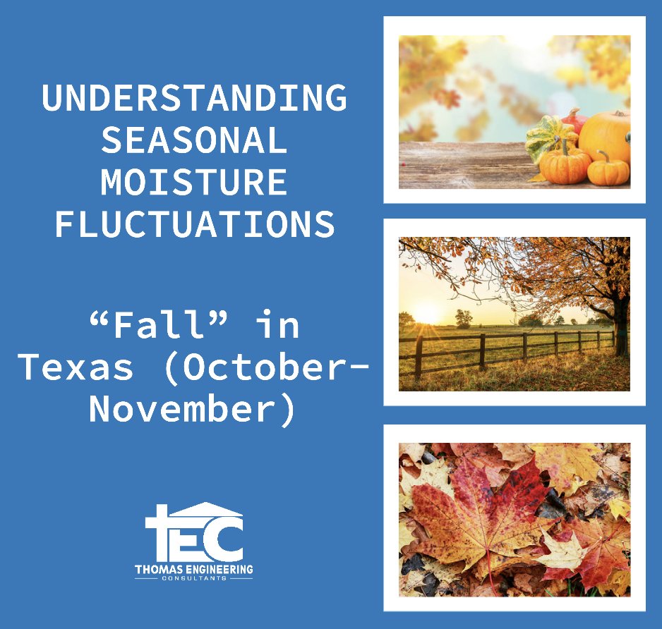 TEC_DFW's tweet photo. Summer seems to last half of the year in Texas, so there isn’t much of a fall season. Even so, fall is a great time to take a good look at your home’s foundation. Scheduling foundation repairs during this season will leave time to put the house back together before the holidays. https://t.co/aB4gB1ZTNq