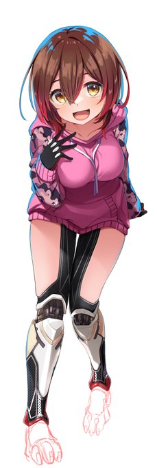 まったり進行中なロボ子さん進捗
足のロボ部分塗ってて楽しい 