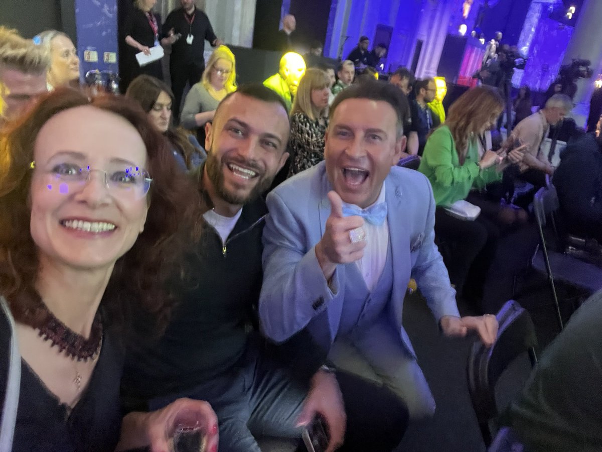 Iryna Muha (@irynamuha) on Twitter photo #eurovisio2023 #eurovisio2023