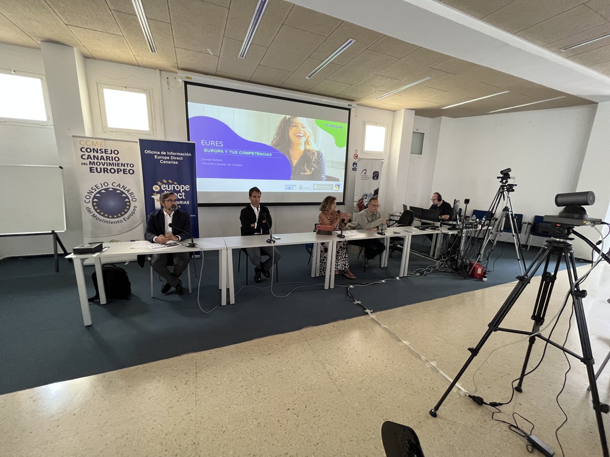 EXPERProject's tweet photo. 🎉EXPER Project attended the European Year of Skills event in the Canary Islands last week, showcasing and boosting the skills of young people for the jobs of the future! #EYS2023 #EXPERproject #HorizonEurope #SkillsForTheFuture #CanaryIslands https://t.co/WhBOPqjbAO