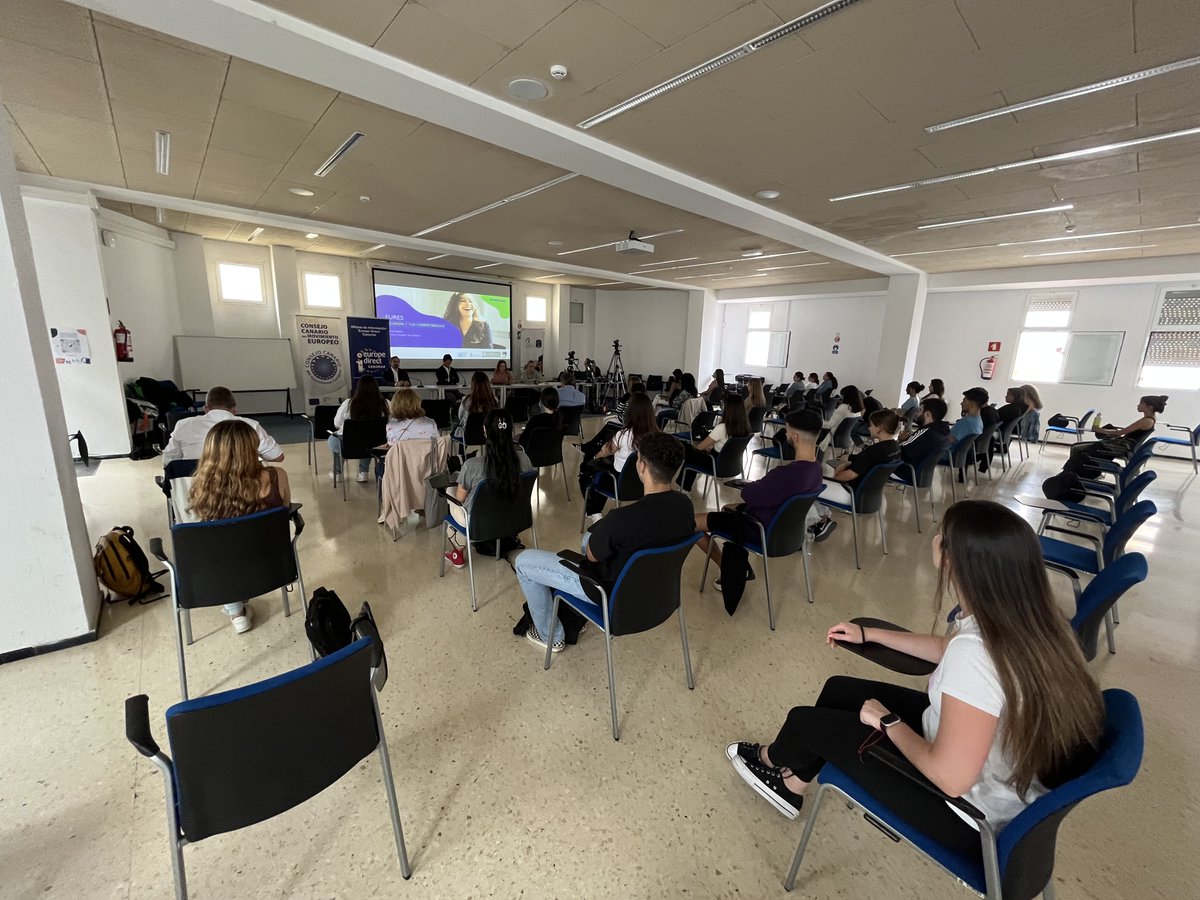 EXPERProject's tweet photo. 🎉EXPER Project attended the European Year of Skills event in the Canary Islands last week, showcasing and boosting the skills of young people for the jobs of the future! #EYS2023 #EXPERproject #HorizonEurope #SkillsForTheFuture #CanaryIslands https://t.co/WhBOPqjbAO