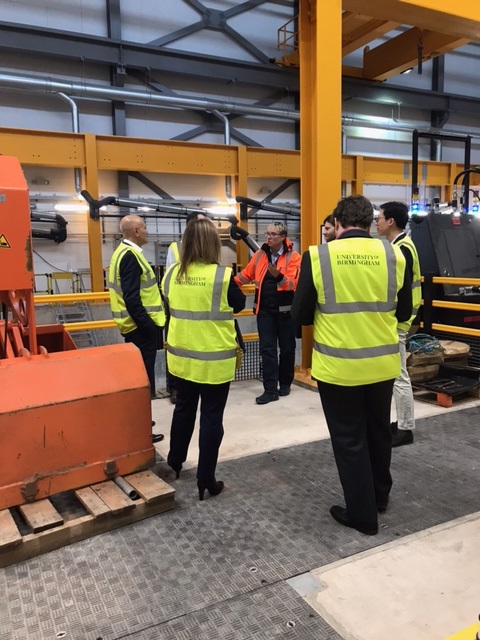AsaadFaram's tweet photo. Very excited to have Prof Jim Al-khalili @jimalkhalili visiting our National Buried Infrastructure Facility #NBIF at the University of Birmingham @SchoolofEng_UoB. We talked about our work on quantum sensing and how we use modelling &amp; machine learning in civil/ground engineering. https://t.co/oHsb8iYfiG