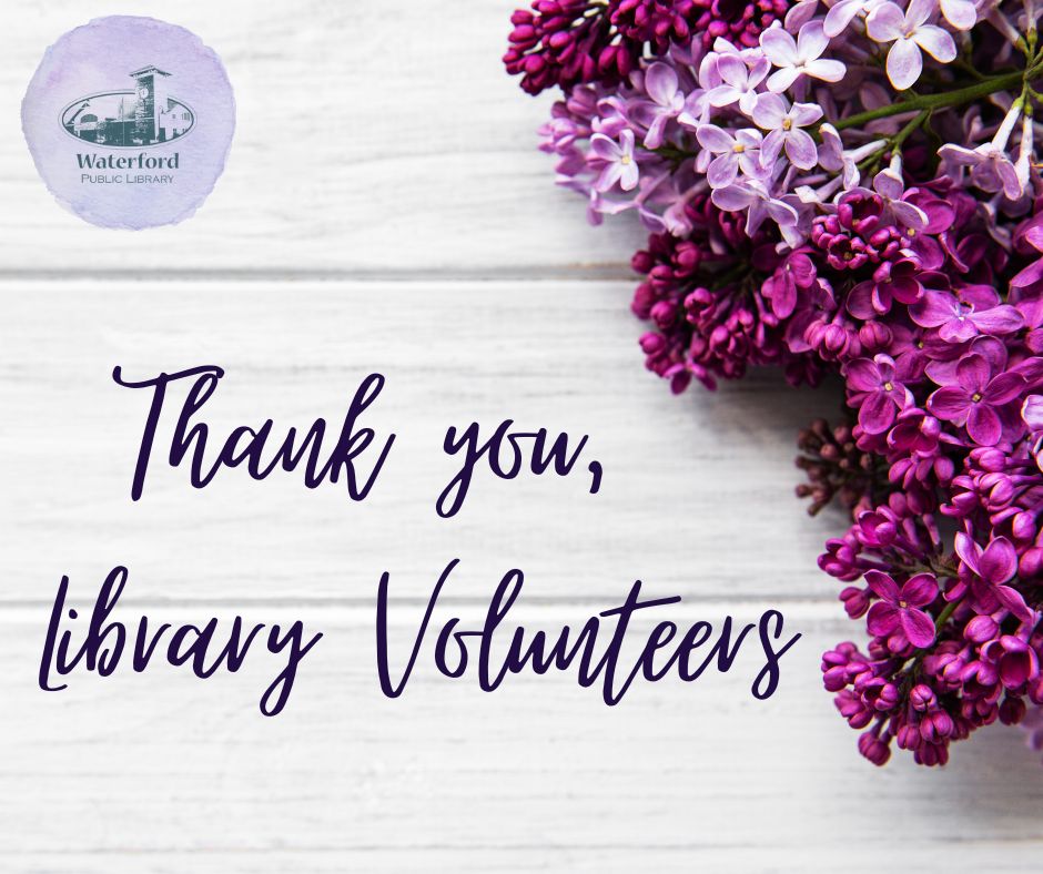 WaterfordPL's tweet photo. It is National Volunteer Appreciation Month, and we want to say a HUGE thank you to all of our volunteers at Waterford Public Library! We appreciate you sharing your time and talents with the library!
#NationalVolunteerMonth #volunteerspirit #WaterfordWI https://t.co/ySOASwrr2F
