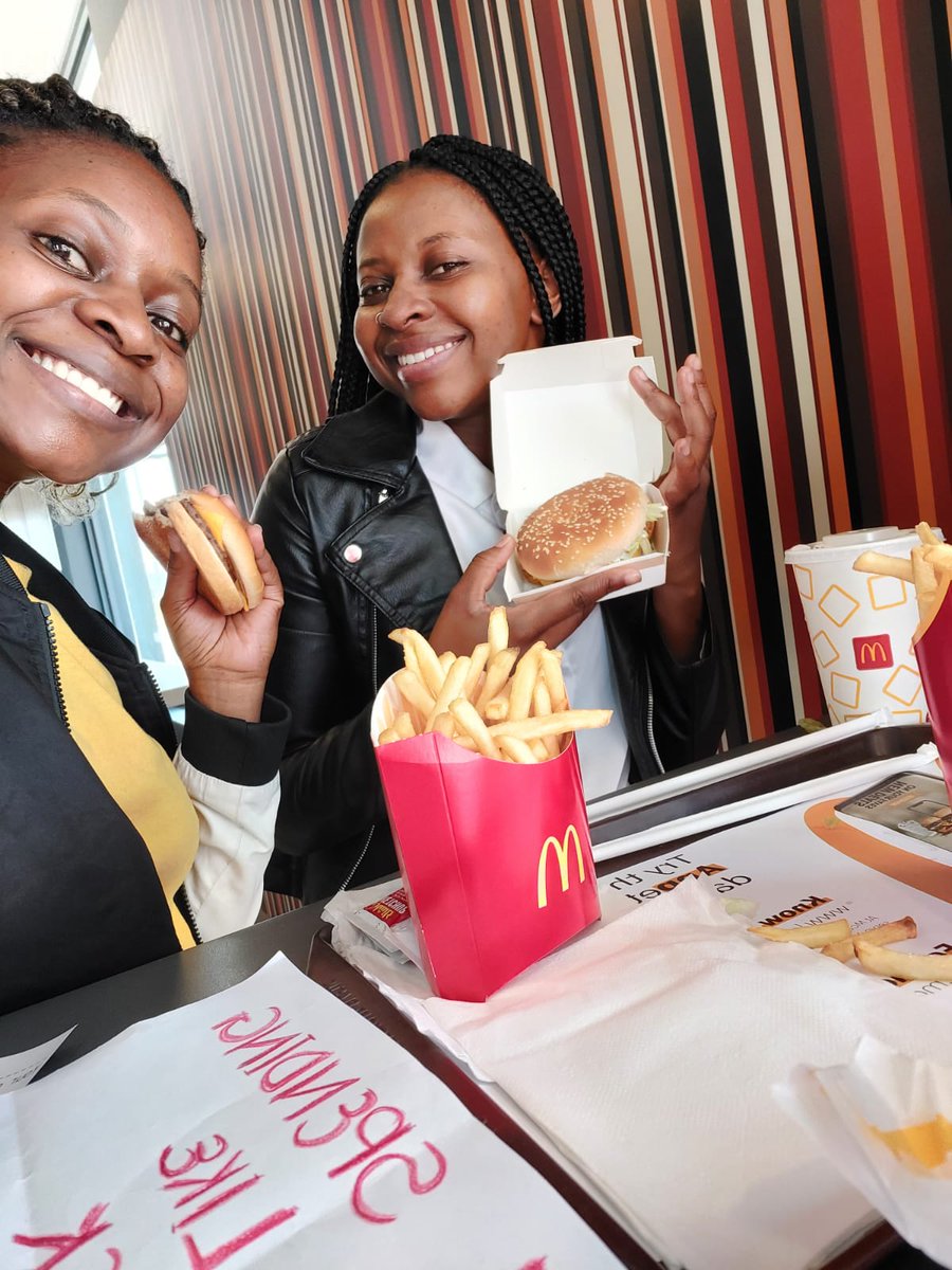 RadebeVirginia's tweet photo. @Yfm @McDonalds_SA My bestie @BellicDelly is the cheesiest in my Squad 🍔 🧀 #McDeezNazoMeals @Yfm https://t.co/xHxblGehng