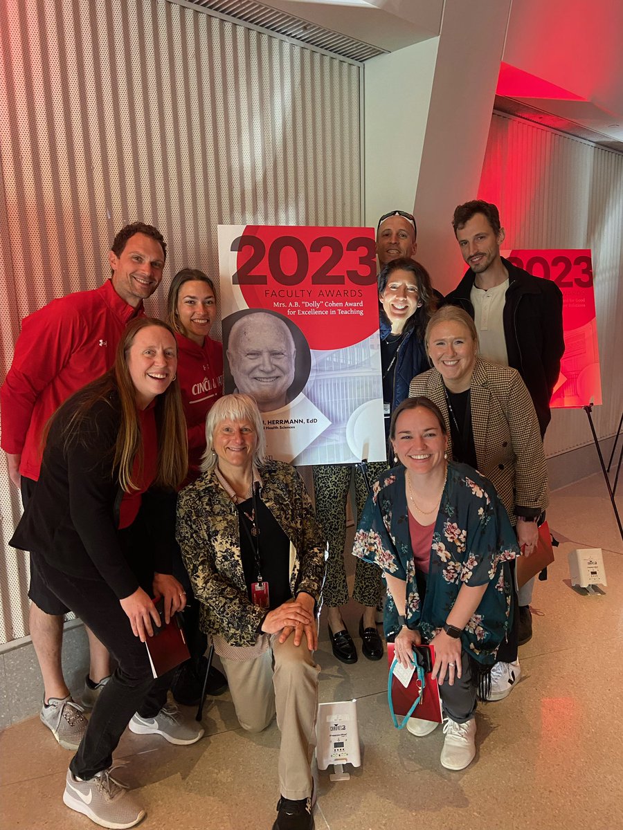 THE BIGGEST congratulations to our very own Dr. Tom Herrmann for being awarded the Mrs. A.B. “Dolly” Cohen Award for Excellence in Teaching this year. It couldn’t have been more deserving!