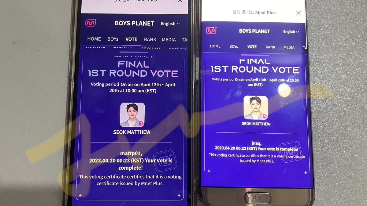 thedayimattchu's tweet photo. 🗳 20/04/23 for #SEOKMATTHEW #Matthew1Pick #OnlyForMATTHEW https://t.co/O4u799hOLw