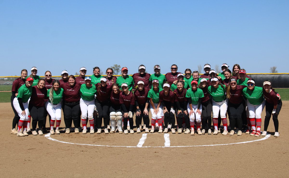 ScotsSoftball's tweet photo. Yesterday’s games were dedicated to raising awareness for Mental Health.  We recognize and validate the real challenges people face on a regular basis. ♥️ https://t.co/PKh5qj7QPG