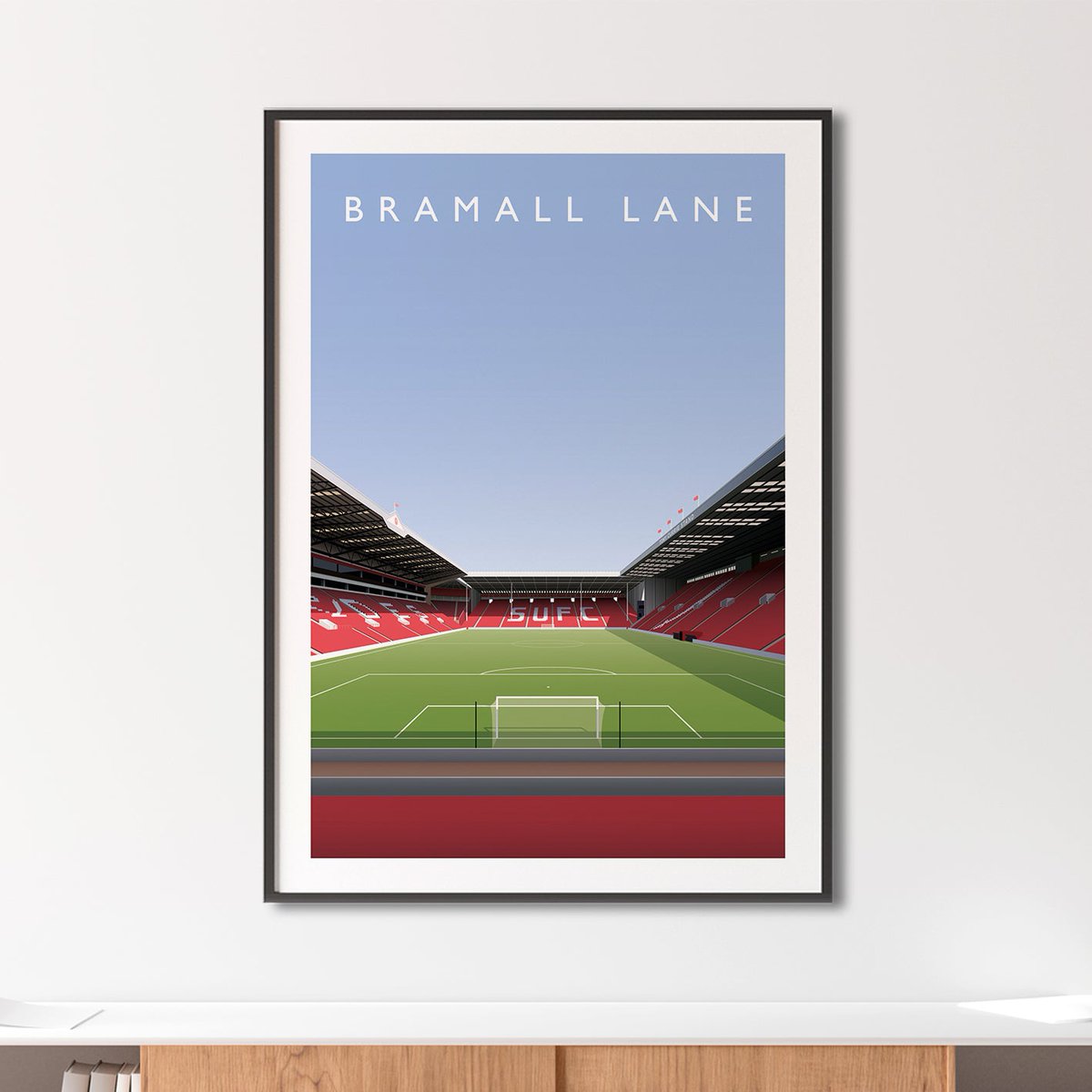 A return to the Premier League perhaps? 👀 

Make sure you have Bramall Lane hanging proudly in your home office or bar, for the (potential) promotion party!

#sheffieldunited #bramalllane #Sheffield 

buff.ly/3KLAnPM