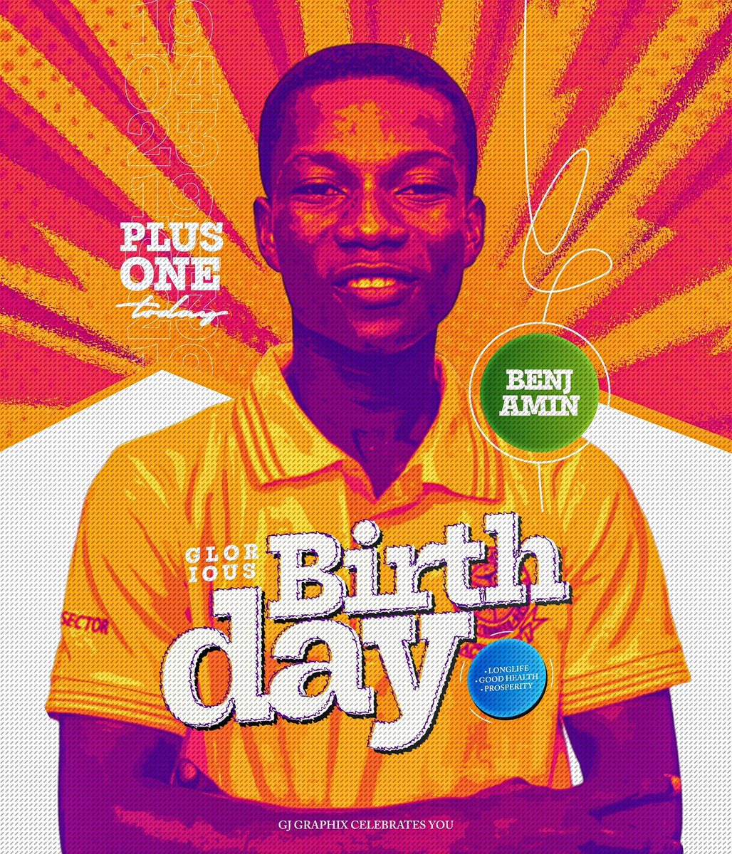 gjgraphix's tweet photo. Happy birthday bro.
Here is a birthday flyer I created for my buddy.
Let me know what you think about this fellow creatives๐
#birthdayboy #birthdayposter #birthdayflyer #gjgraphix #birthdaycelebrantoftheday https://t.co/UTvSLKPgAh