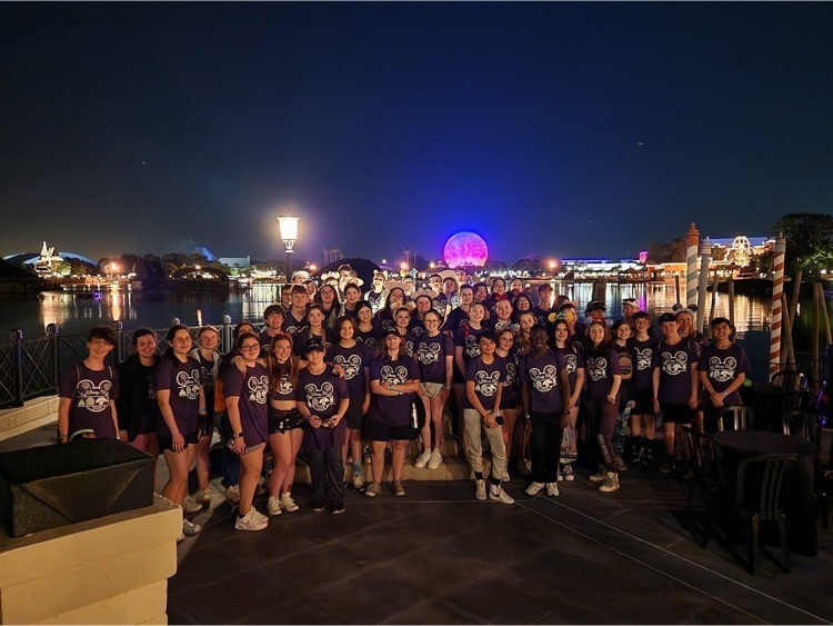 BMRStrong's tweet photo. Our BMR Marching Band is proudly performing at Disney World this week - so amazing! They are having a great time and spreading cheer in Orlando! 💜💛 https://t.co/3GGEheFOH9